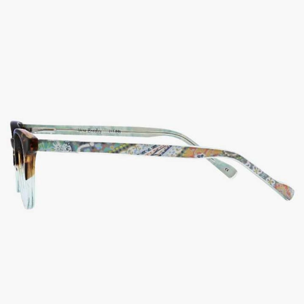 New VERA BRADLEY Citrus Paisley Tamara Reading Glasses +1.0 With Soft Ca… - Picture 4 of 4